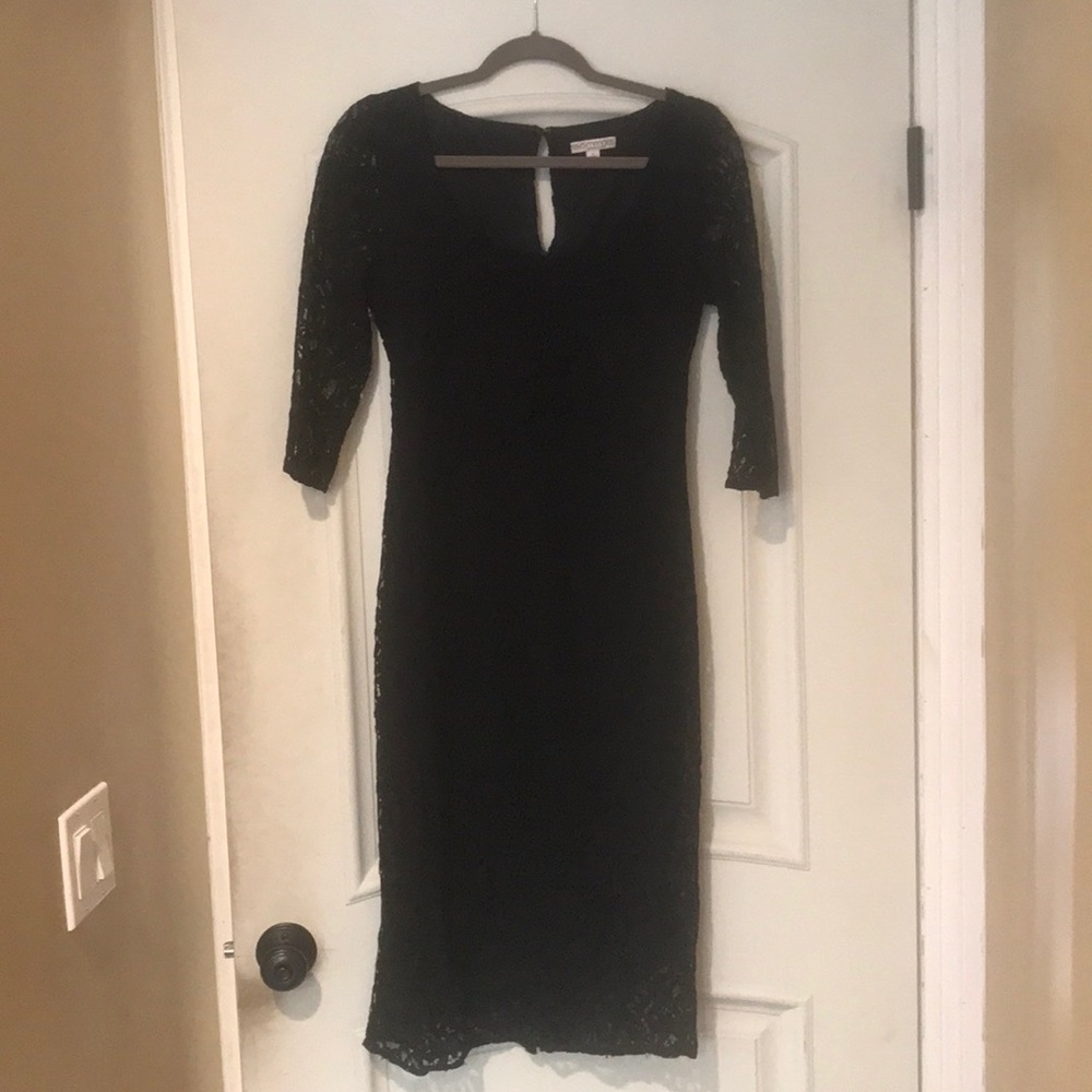 Eva Mendes Black Dress Size 4